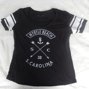 Myrtle Beach South Carolina V-Neck Tee Shirt